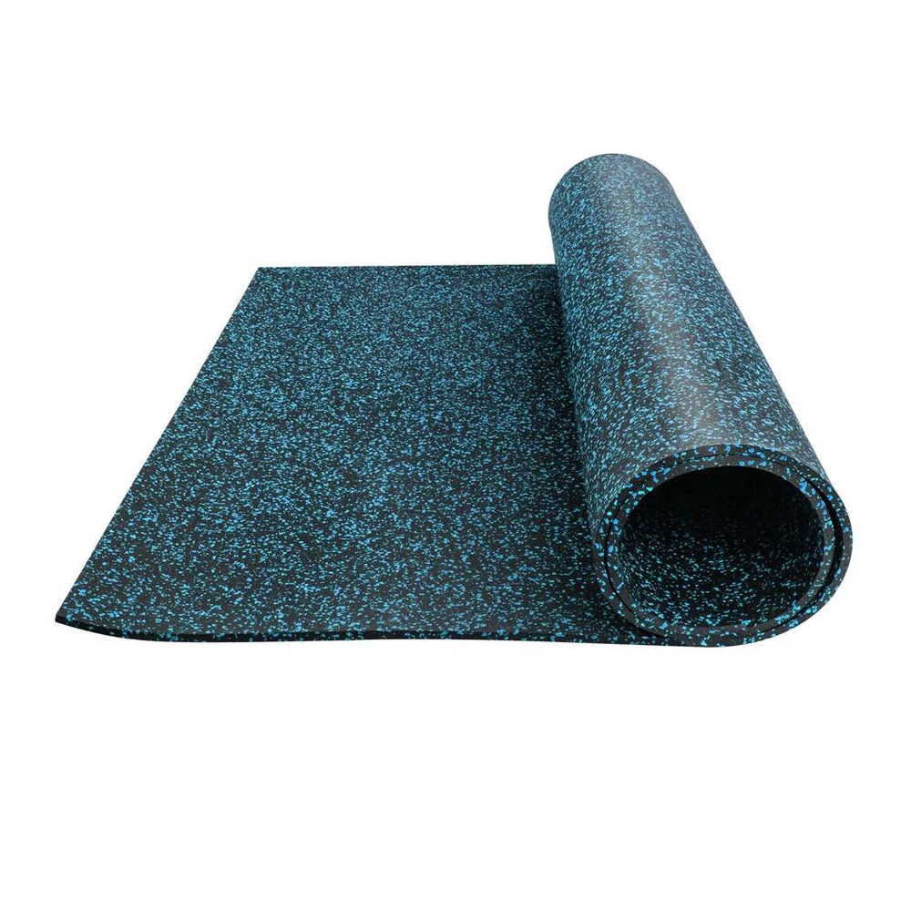 Wholesale Industrial Shock Absorbing Black Color Gym Floor Mats Natural Silicone Fluorine EPDM Neoprene Rubber Sheet