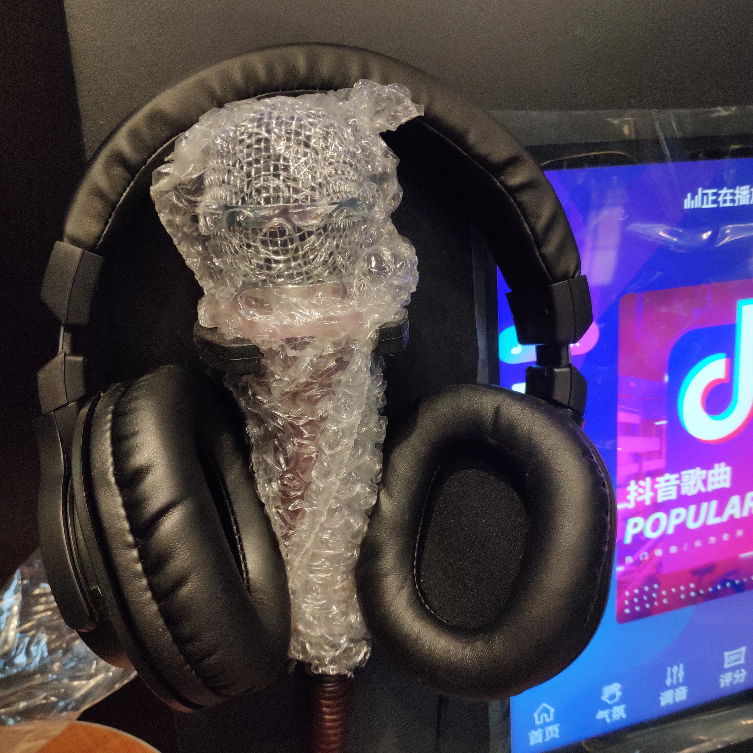 Amusement karaoke machine system 2 players karaoke vending machine