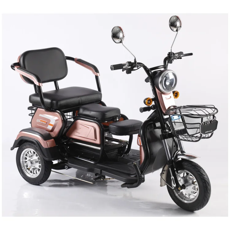 Best Fastest 48V 20AH Tricycle 3 Wheel 600W/800W Long Range Electric Tricycler For Old People Disabled