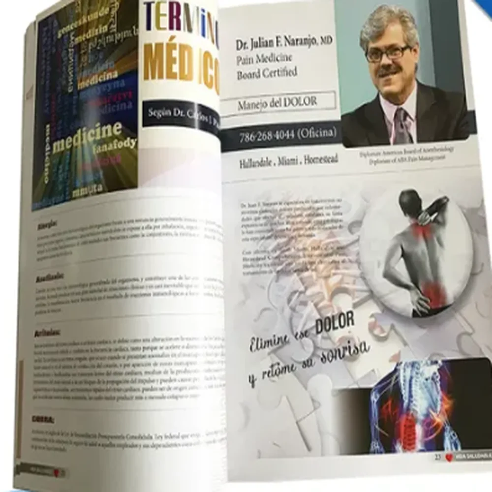 OEM Guangzhou Factory Perfect Binding Full Color Printing Softcover Doll Cataogue book magazine