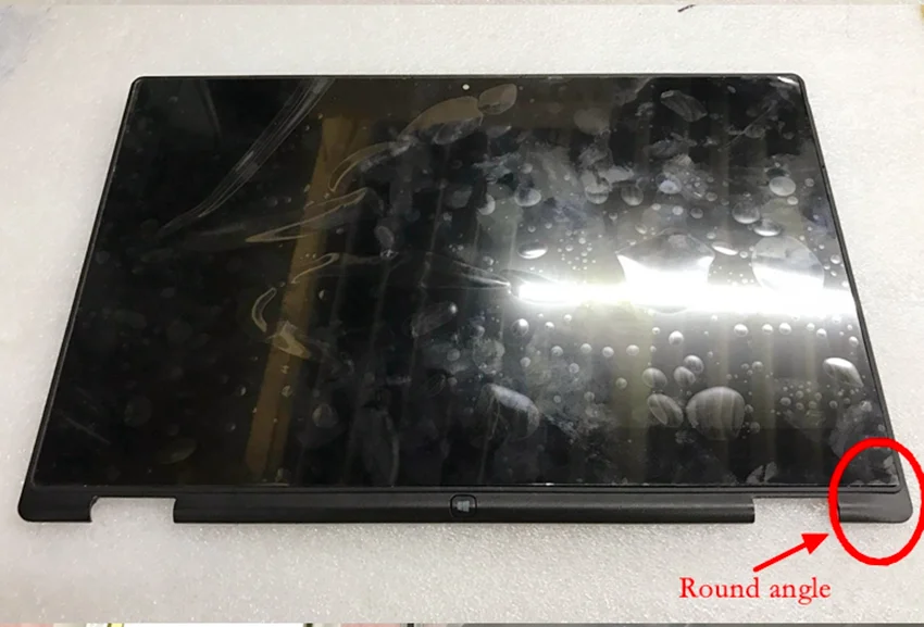 13.3' For Dell Inspiron 13 7352 7353 P57G001 Full IPS LCD Display Screen Touch Glass Digitizer Panel Assembly+Frame Replacement