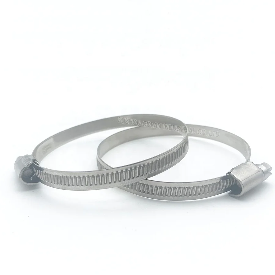 Professional supplier for Germany Type hose clamp 304 stainless steel Hose clip 60-80mm