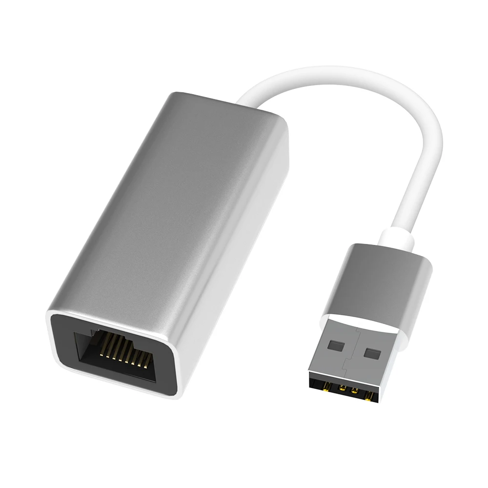 USB to RJ45 Converter Adapter High Speed USB 2.0 Male/Ethernet 10/100 RJ45 Female LAN