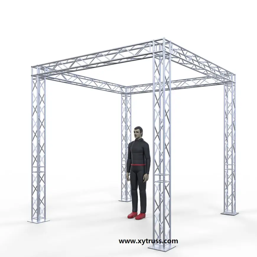 single pole layher aluminum truss accessories rental suppliers metal trusses price