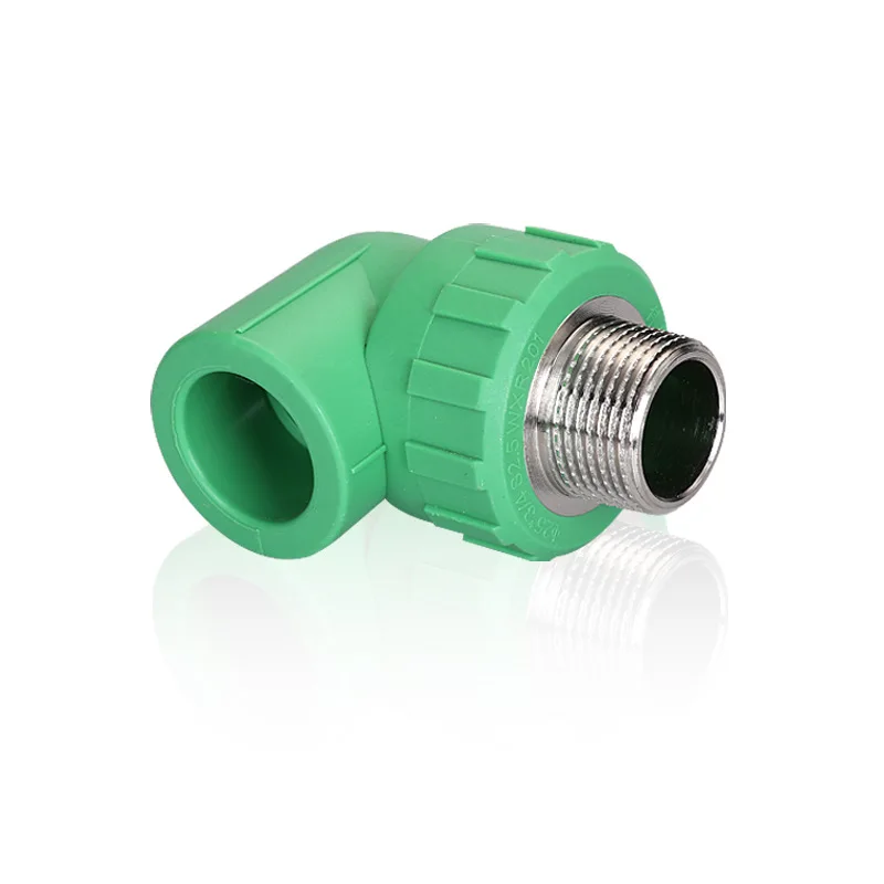 PPR Pipe Fittings Male Threaded elbow Fittings made in China