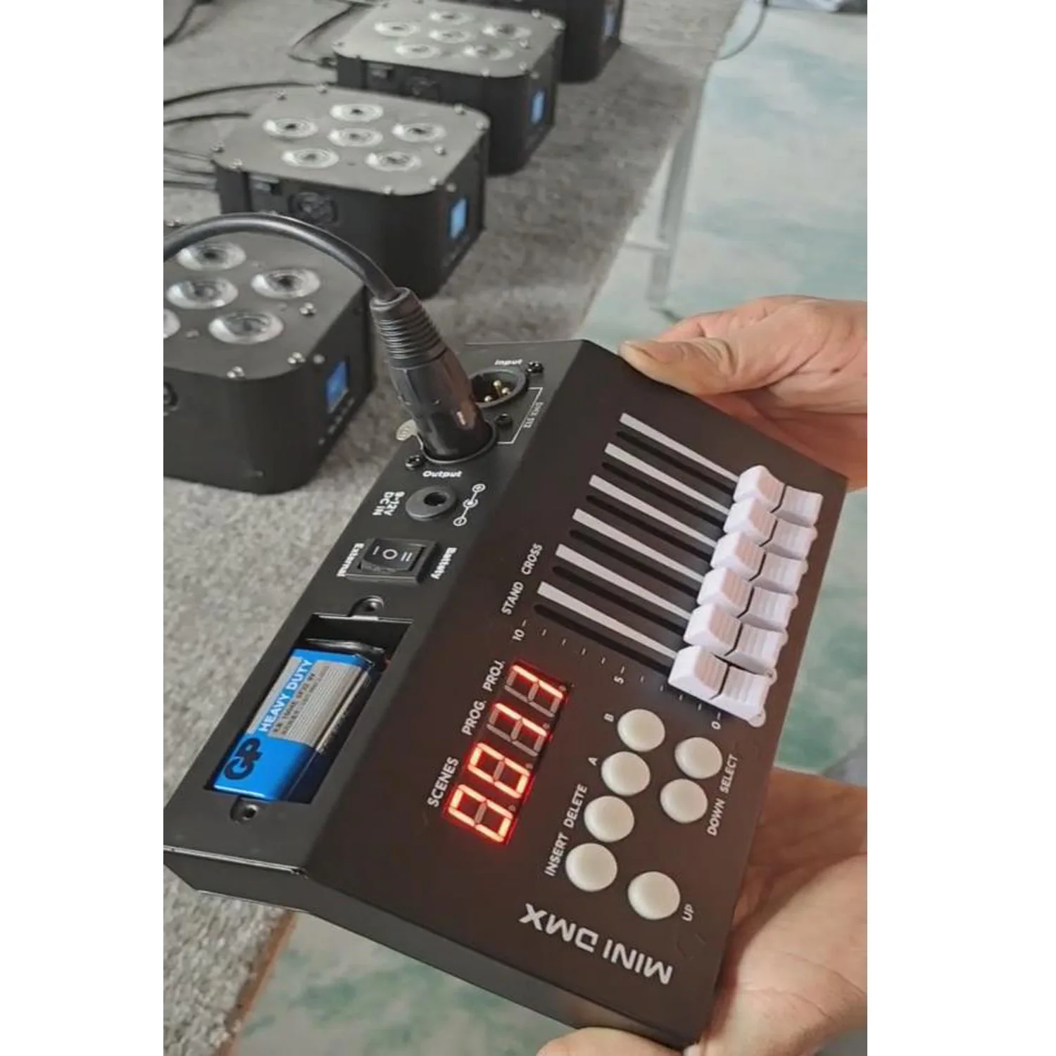 Mini 54CH DMX54 Light Controller DJ Stage DMX 512 Light Console Controller