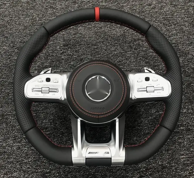 OEM Mercedes-Benz carbon fiber steering wheel for Benz A B C E Class GLA GLC GLE CLA AMG
