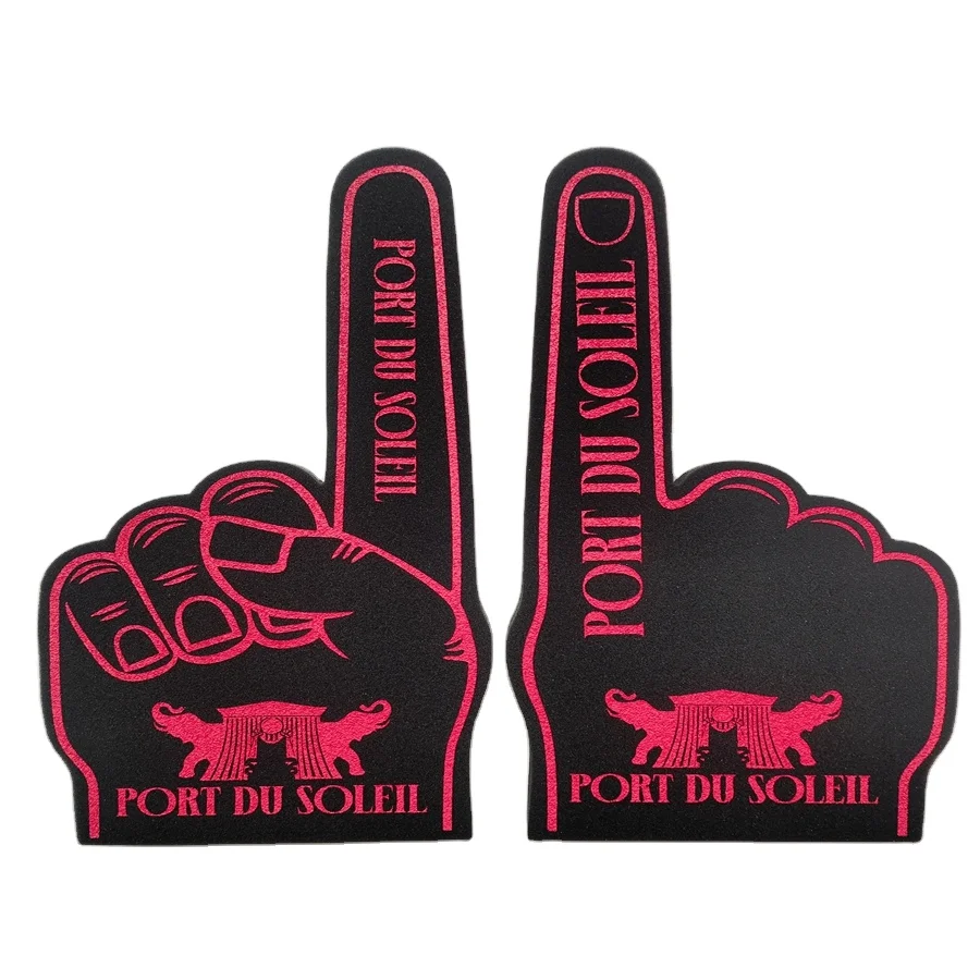 Cheering finger thumb up eva foam hand