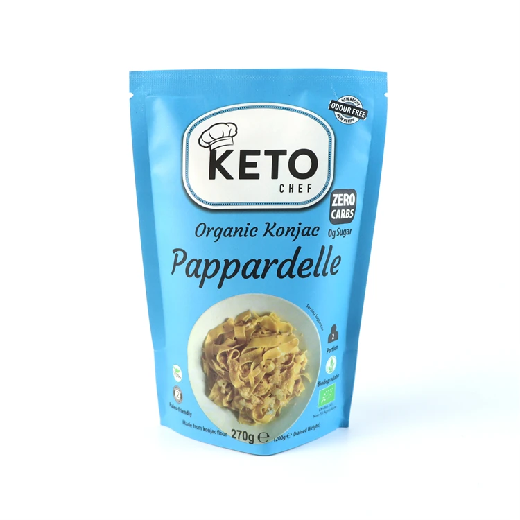 Ширатаки Спагетти без запаха Тонкая паста лапша Конжак Кето-продукты для похудения ширатаки упаковка оптом Oem