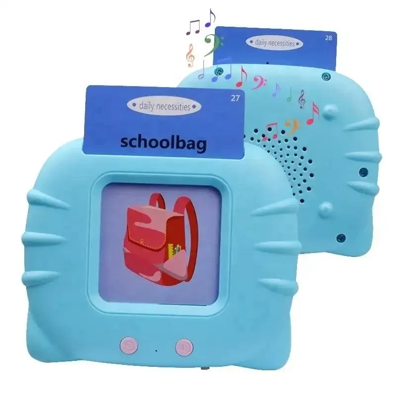 Chinese Portuguese Kids Learning Machine Educational Toys Flash Cards /cognitive Card Vocabulary