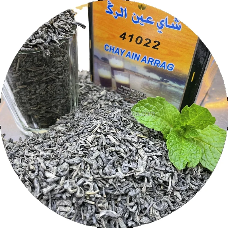 
HIGH QUALITY CHINA GREEN TEA CHUNMEE TEA 9371AAA FOR MOROCCO 