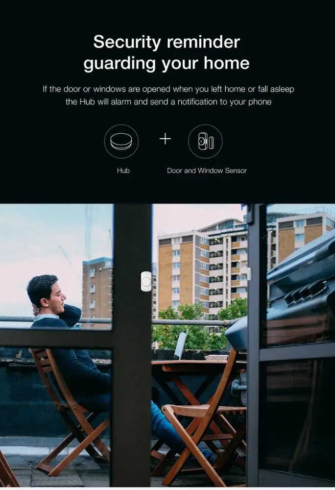 New smart home automation system zigbee gateway with smart sensor