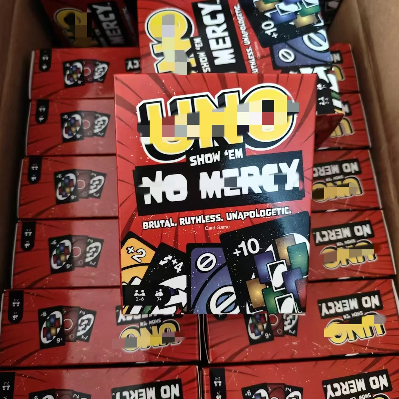 GL дешевая Custom Show EM No Mercy карточная игра для детей коллекционные карты не милосердие