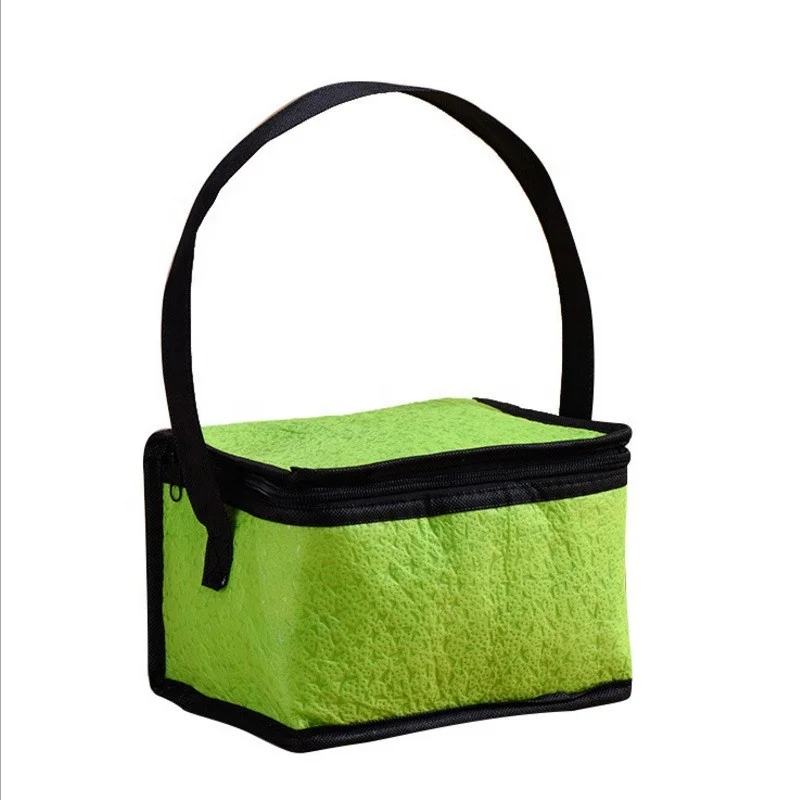Non Woven Lunch Bag Picnic Tote Cooler Bag Custom Best Travel Insulated with Handle Straps Adult Waterproof Logo