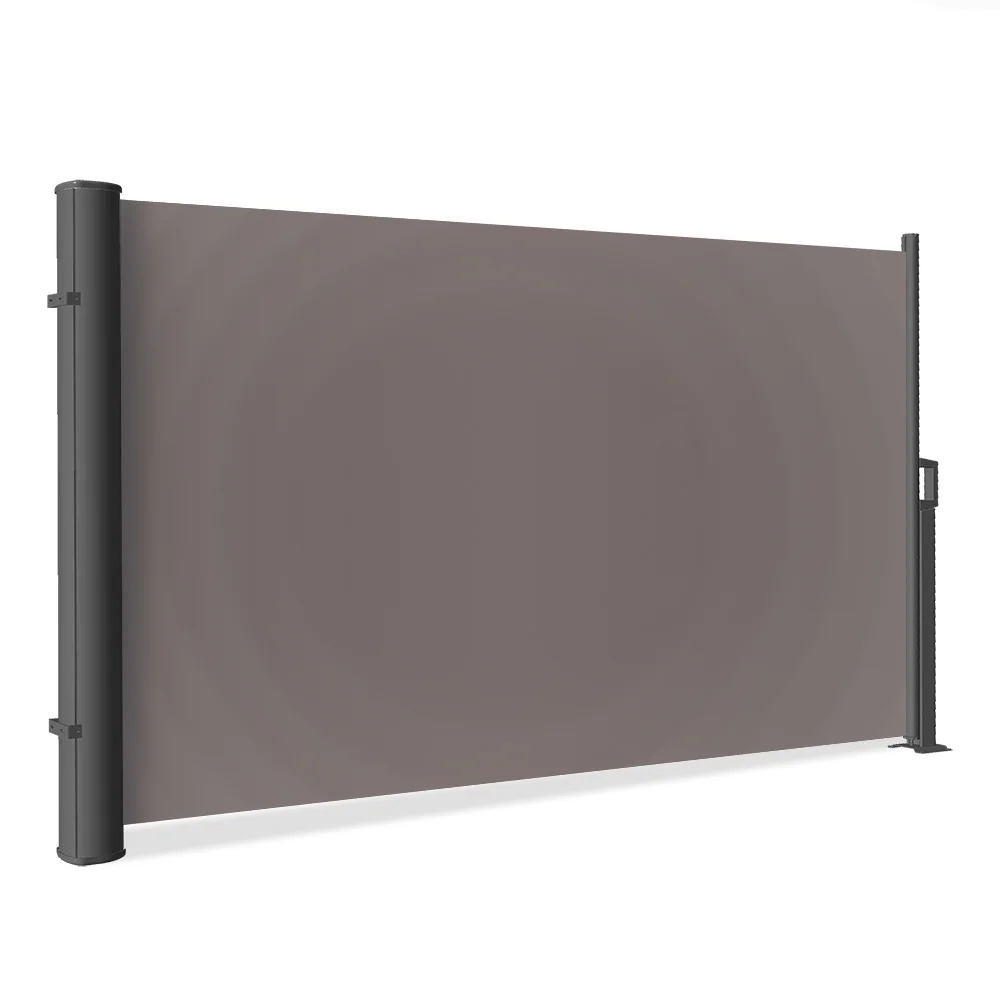 Outdoor Retractable Folding Wind Screen Vertical Wall Balcony Terrace Garden Patio Side Awning For Patio