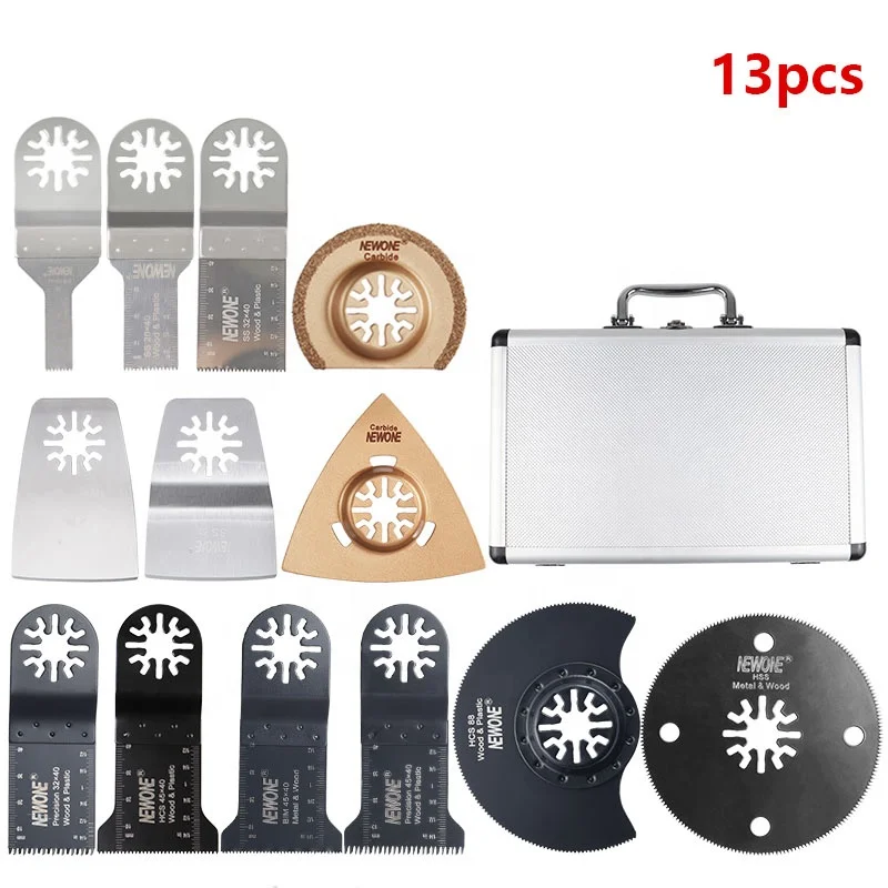 NEWONE Oscillating Saw Blades Multi Tool Accessories Renovator for Fein,Multi-Master,BOSCH Trimmer Power Tools
