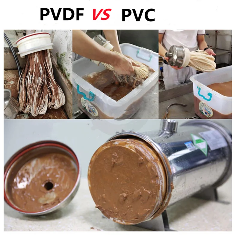 3000L water treatment housing drinking water filtration system Washable PVDF membrane Stainless steel Water Filter for  dring