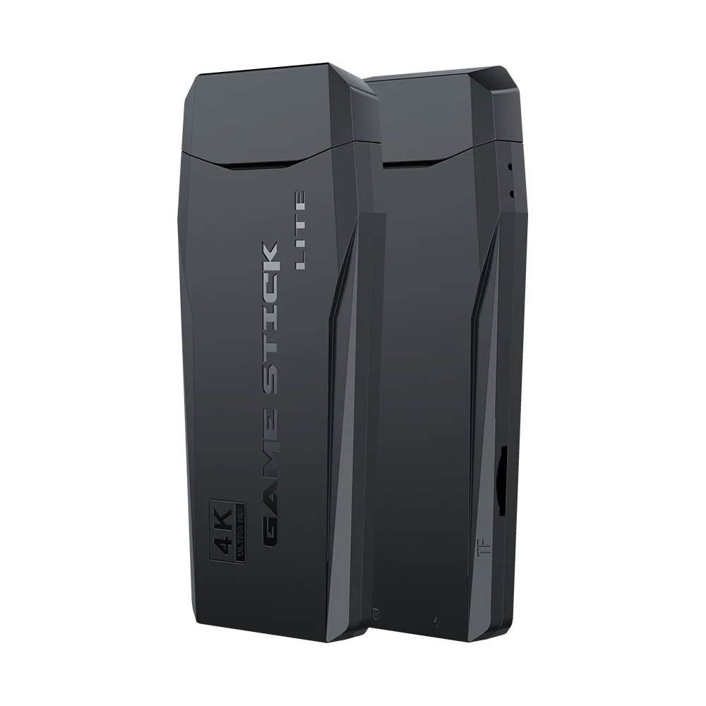 Newest 64G TV M8 Game Stick Lite 4K Built-In 10000 Retro Games Controller for Kid Xmas Gift for GBA PS1 Wireless Game