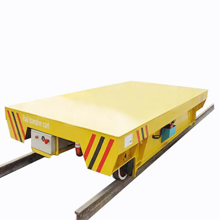 Hongqi Container Yard Rail Type Railway Flat Wagons