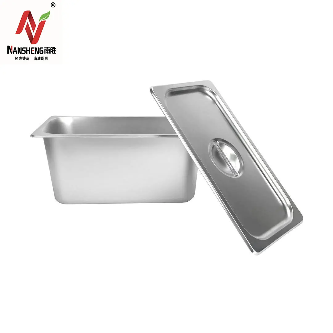 Restaur Gn Food Pan Gastronorm Kitchen Gastronom Pans Bain Marie Stainless Steel Bac Inox Container Chafing Dish