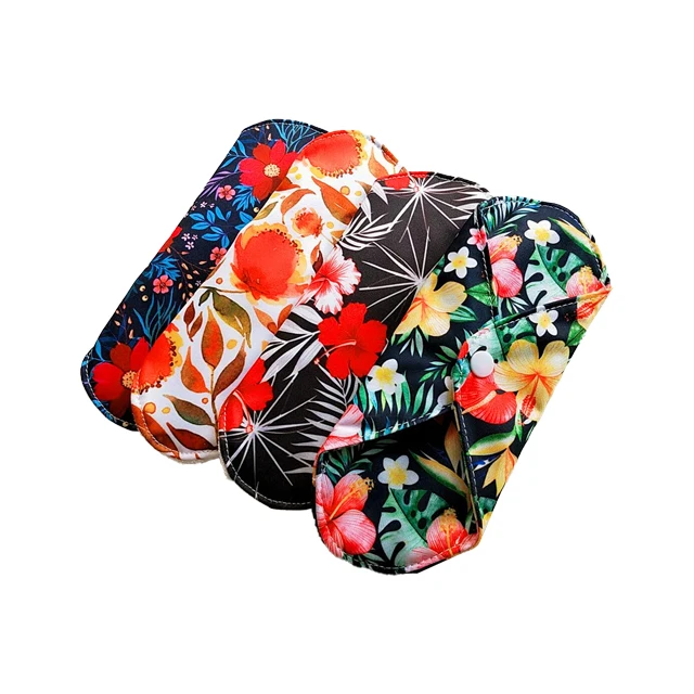 Delicate Appearance Reasonable Price Eco-Friendly Reusable Menstrual Pads