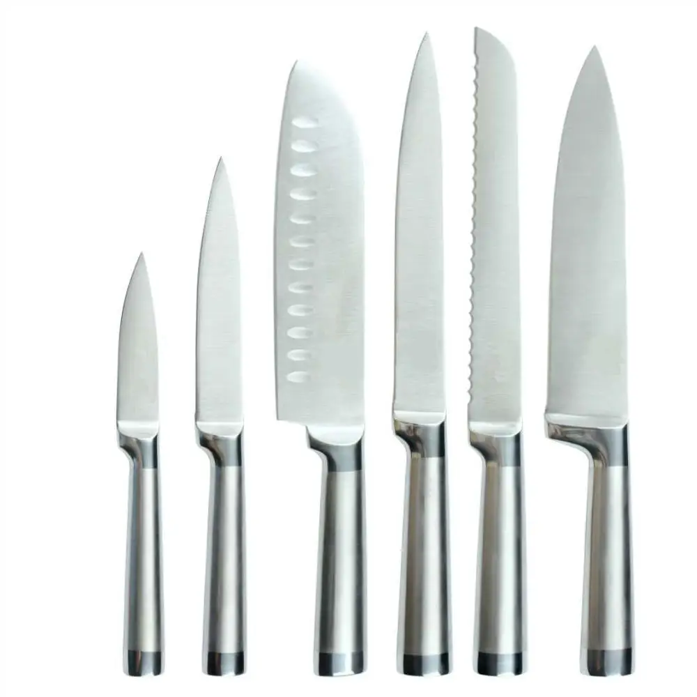 
6pcs kitchen stainless steel knife sets amazon hot knife sets 