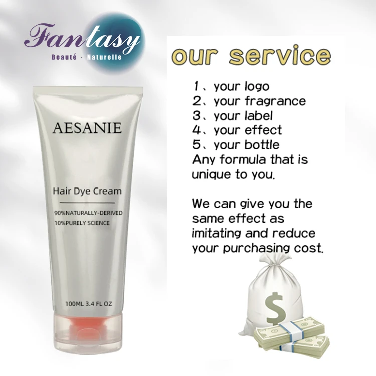 Hair Color Cream | Permanent Hair Color Cream| PPD Free, Ammonia Free Hair Dye |100% color Coverage Semi-Permanent