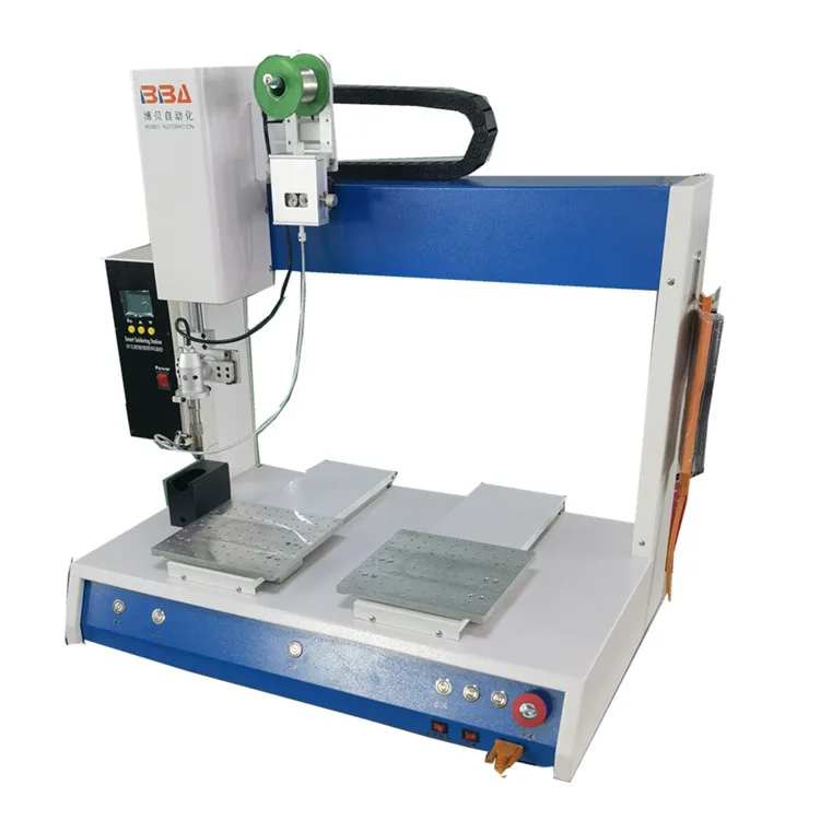 BBA Factory directly automatic  USB soldering robot PCB soldering machine LED light stringer soldering machinery robot