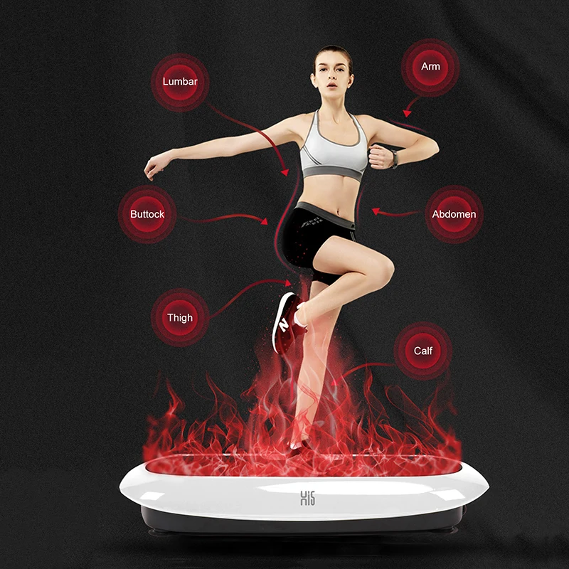 Manufacturer wholesale OEM Crazy Fit Massage Fitness body vibration platform crazy vibration platform fitness Vibration Platform