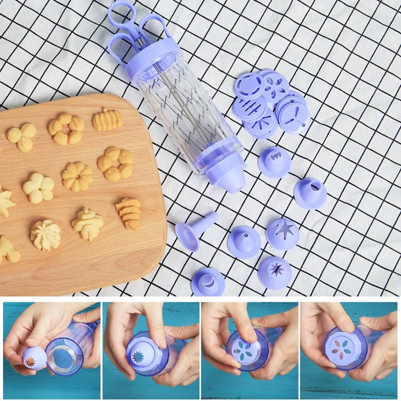 Factory Direct Multi-Function Cake Decorating Gun Cookie Gun Multi-Purpose Cream Cake