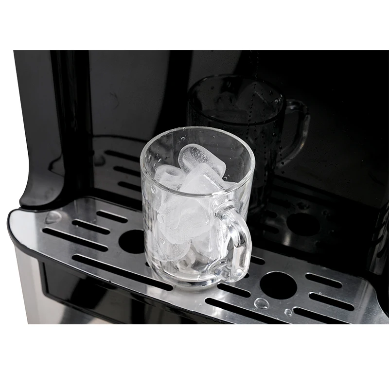 2024 New Design Compressor Cooling Popular Ice Cube Maker with 3 Taps