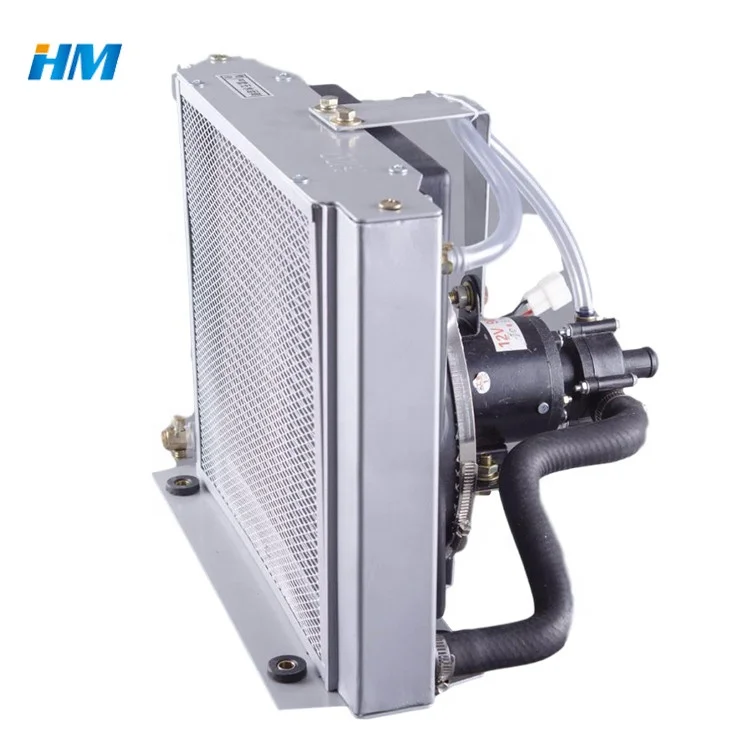 Electric Aluminum Cooler Radiator Water tank for Agriculture Machinery Four-Stroke Small Single Cylinder Diesel Engine