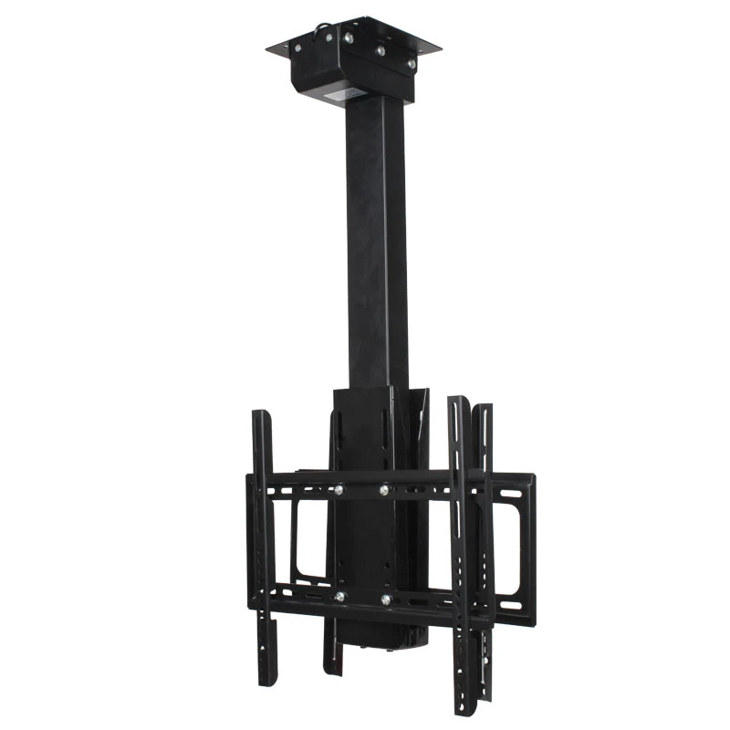
Dual screen electric TV bracket 2 screen telescopic TV ceiling bracket 32/50/65/65 inch TV automatic lifting mount 