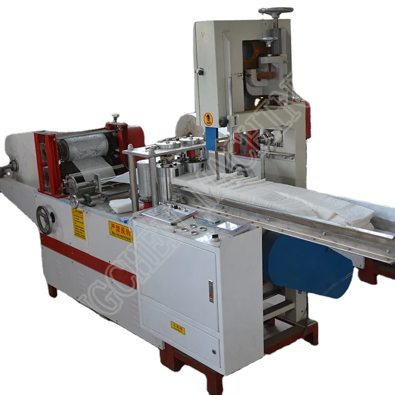 High quality mini manufactures toilet paper equipment for the production of automatic sanitary napkin Paper Folding Machine