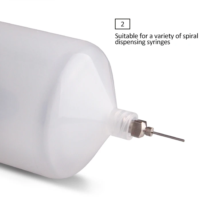100CC/300CC/500CC Screw Dispensing Syringe Glue Dispenser