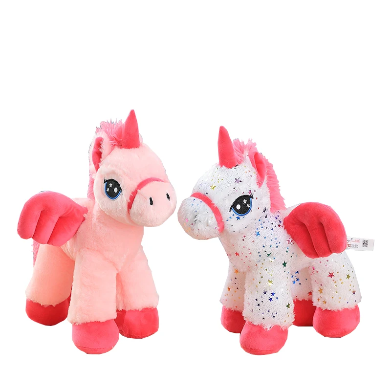 Hot Sale 16' Unicorn Stuffed Animal Plush Toy Colorful Cute Plush Unicorn For Kids