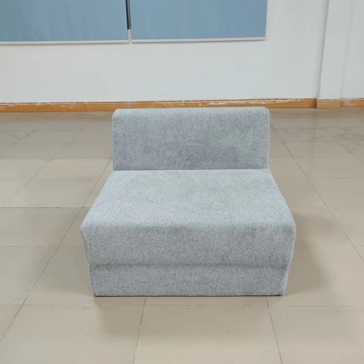 Portable new model vacuum sealed single seater small couch for bedroom soft sofa chair leisure living room compressed sofas