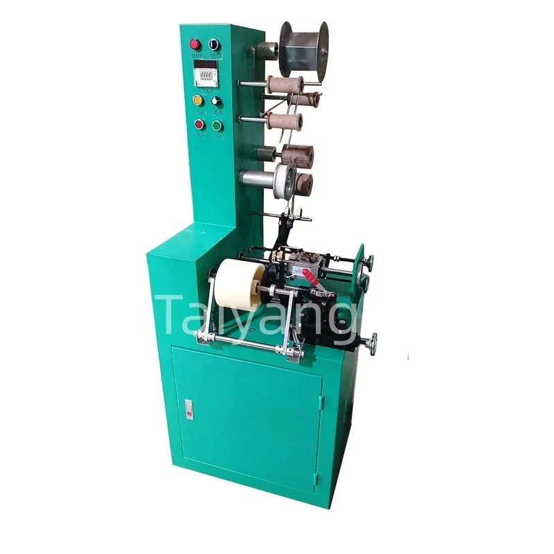 Elastic/ Non-elastic rope winding machine spool rolling machine, spool rolling machine/