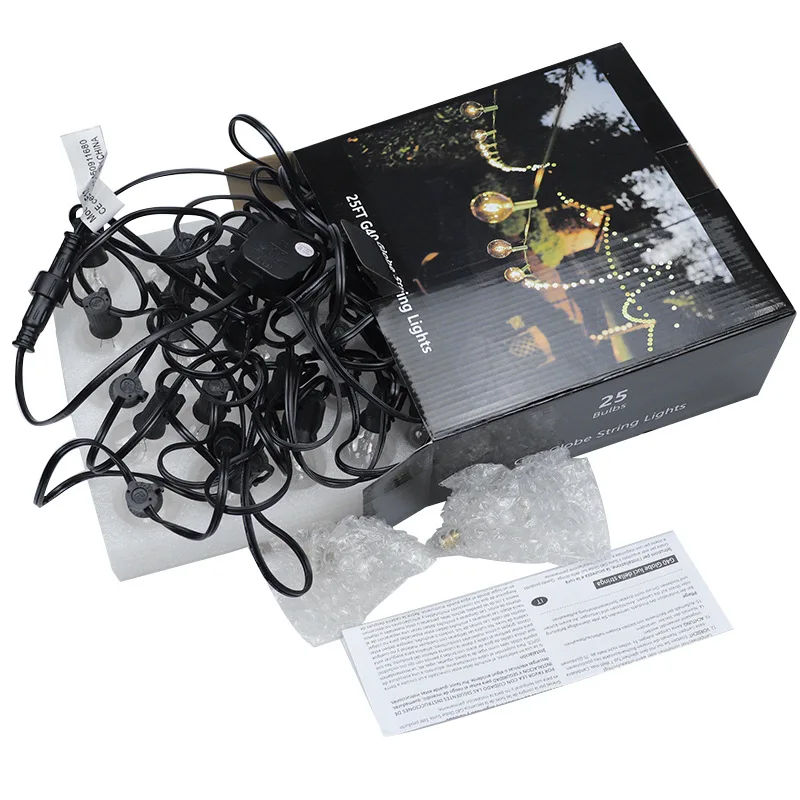 Promotional Decorative Christmas Outdoor Led String Solar  Light