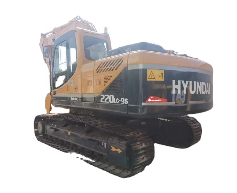 Used Hyundai 220LC-9S Korean Excavator - Simplified Engine Machine For Construction Equipment Used Hyundai 220/210 Machinery