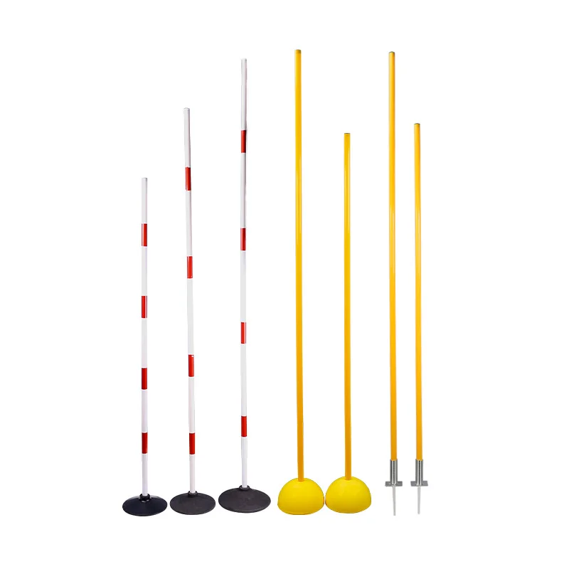 Speed Agility Coaching Pole Soccer Equipment 1 m Soccer Training Poles Soccer agility Poles