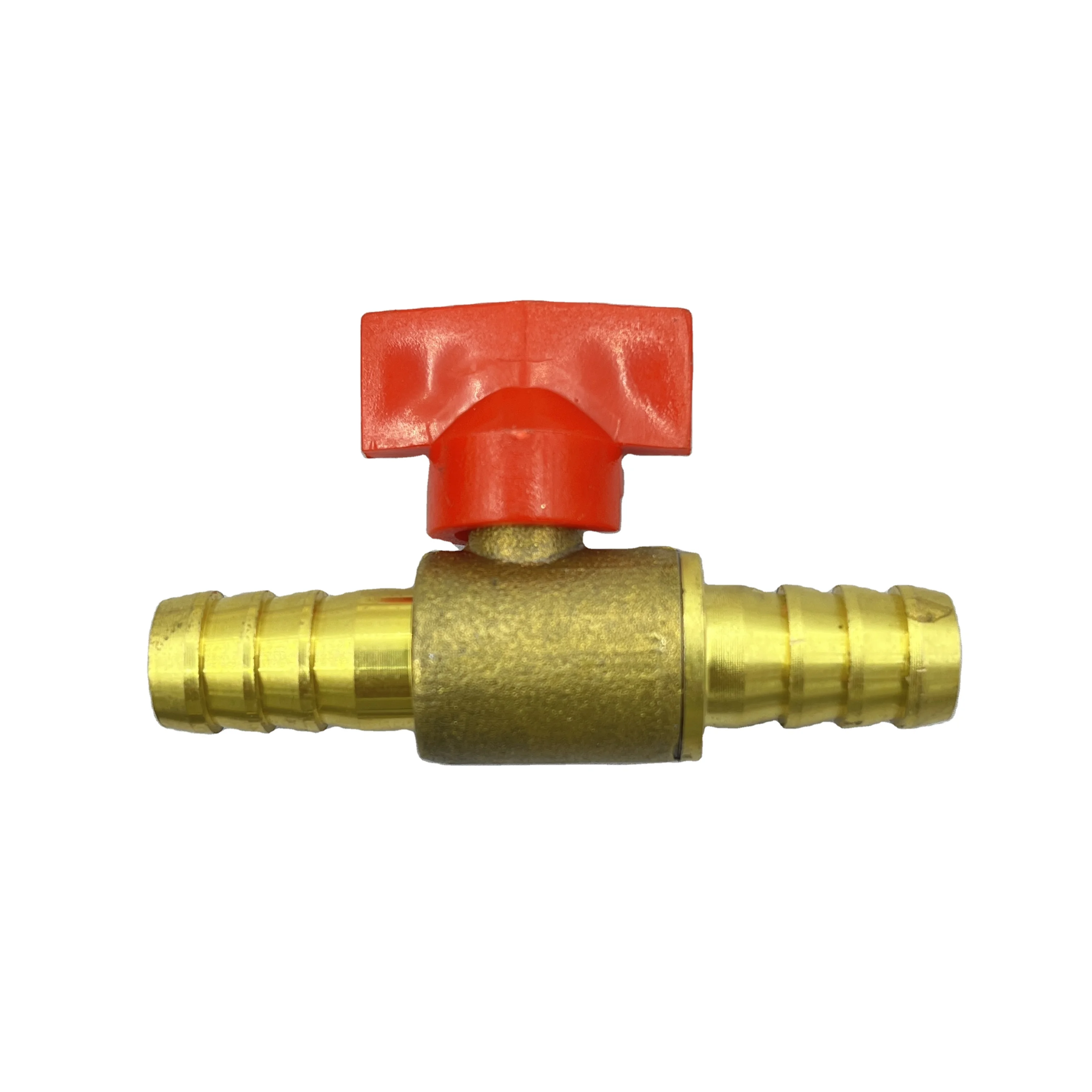All copper double pagoda ball valve manufacturers two split closed gas pipe valve two way double head plug air nozzle valve
