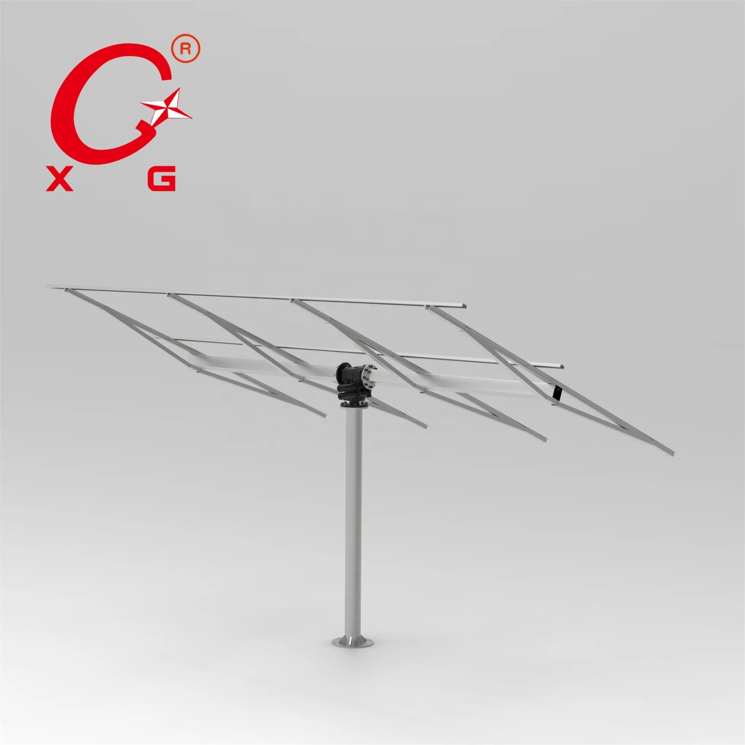 Dual Axis Solar PV Tracking System 2.5kW Smart Tracker Sun Power Clean Energy Solar Power Generation Silent Safe On Grid Home T5