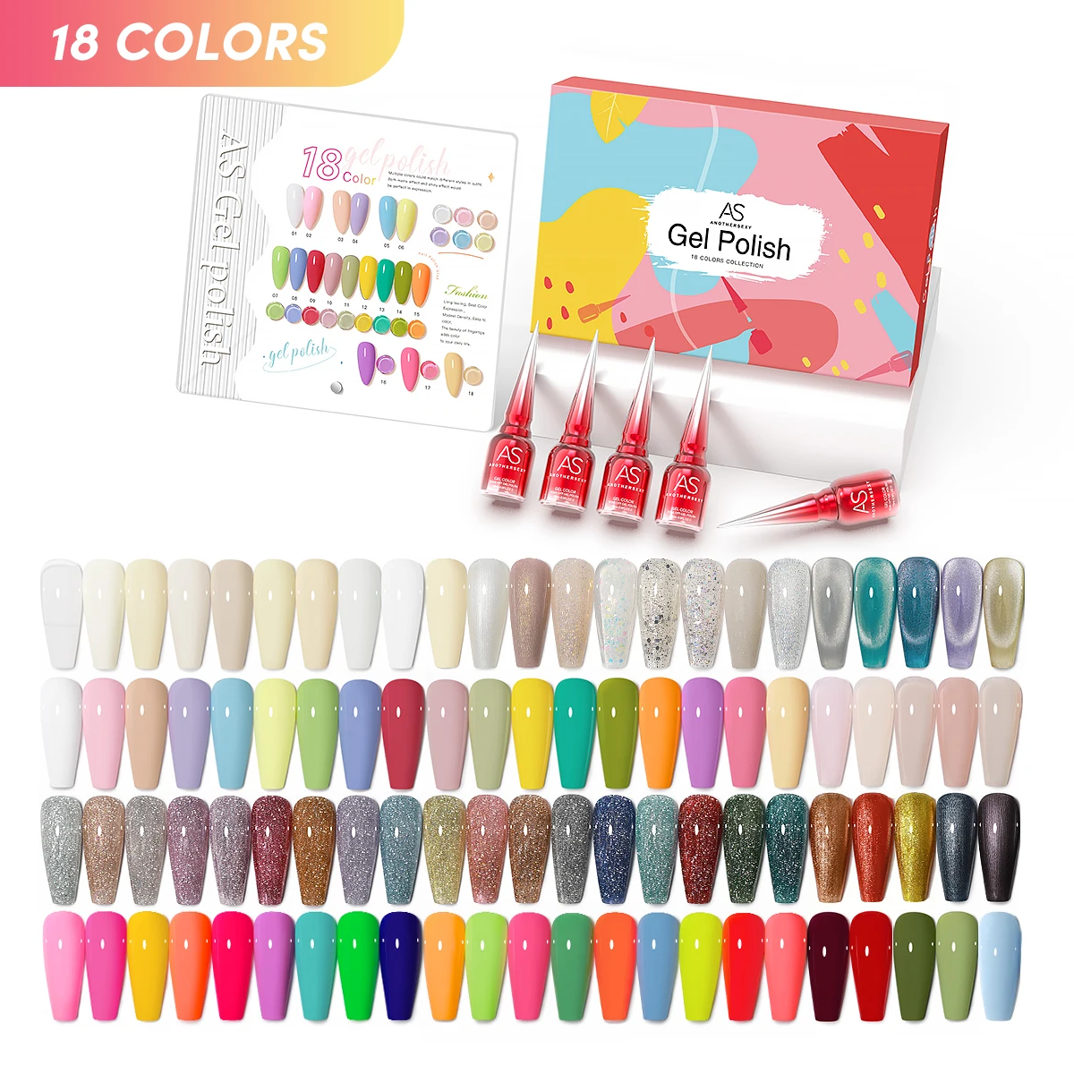 18 colors green series gel nail polish vegan Custom logo private label Semi permanent varnish soak off uv gel nail 15ml polish