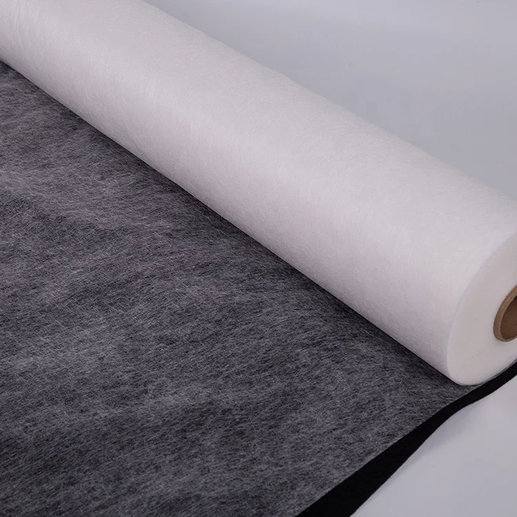 China Supplier factory Double Sided Adhesive Tape Hot Melt Web Fusible Nonwoven Interlining