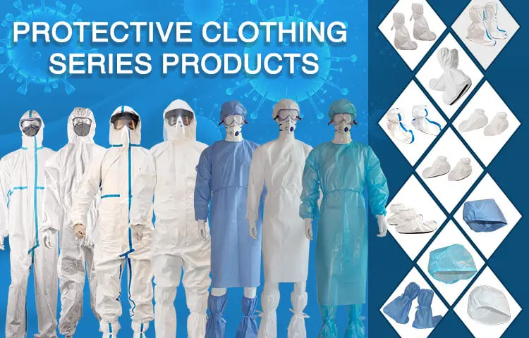 In Stock CE Certification Hazmat Suit Agriculture Ppe Suite Protective Clothing