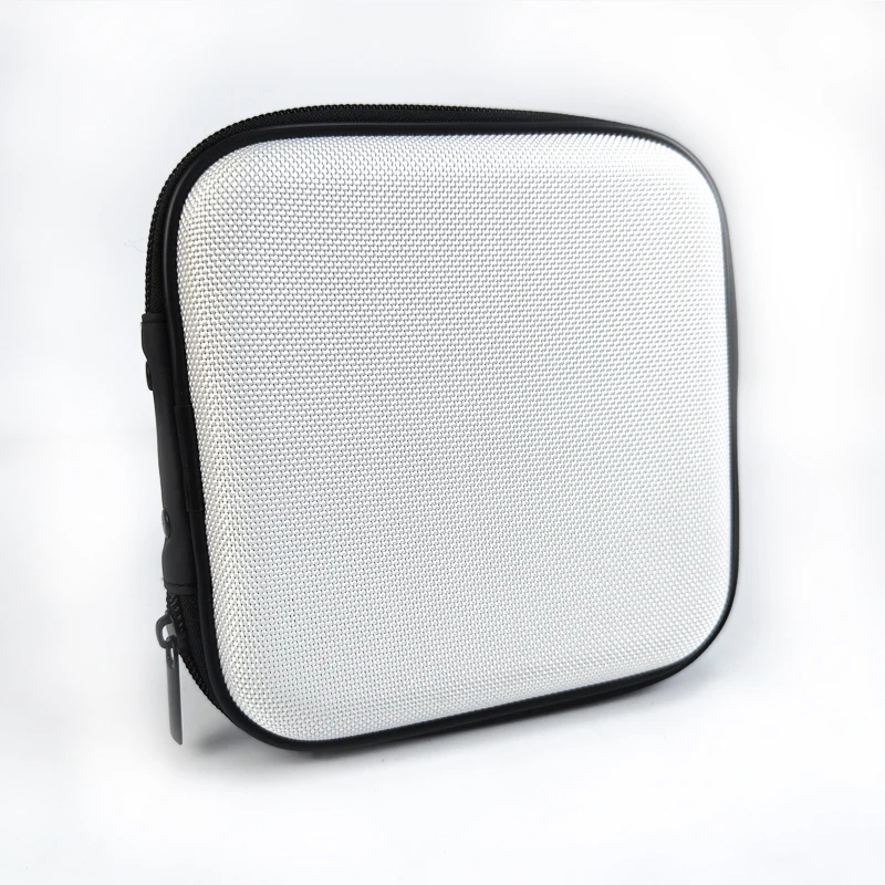 Индивидуальный упаковочный чехол для компакт-дисков белый жесткий EVA Dis CD DVD противоударный мини-чехол путешествий