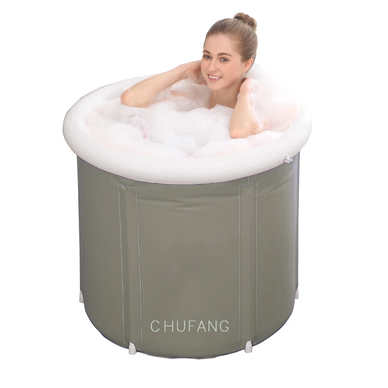 Wholesale PVC Folding Bath Tub For Adults Inflatable Bathtub