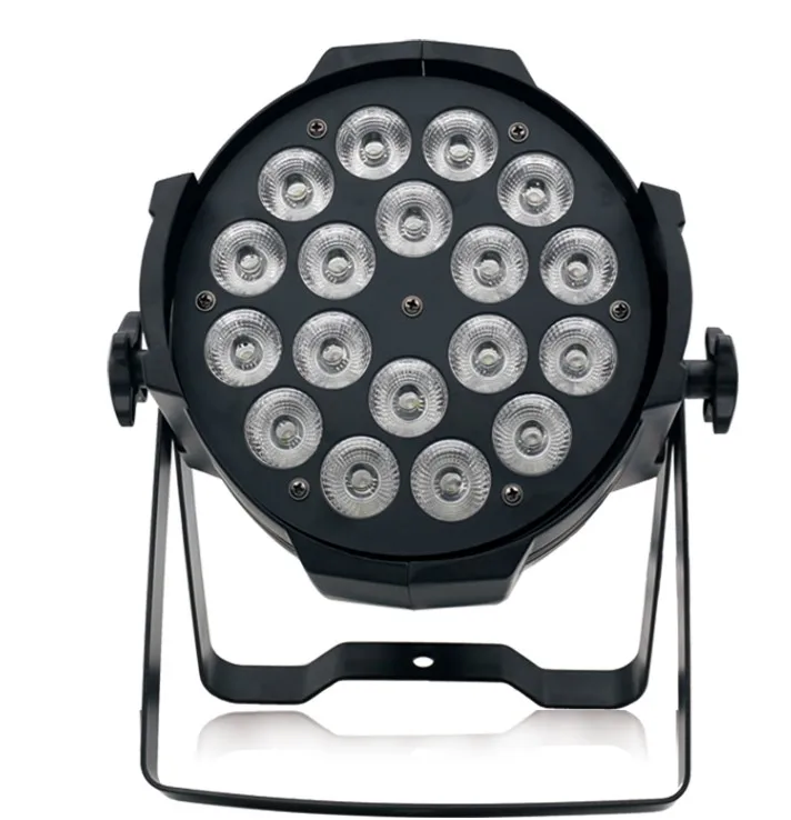 RGBWAP 6IN1 LED stage par 18*18w indoor led par 32 light for disco