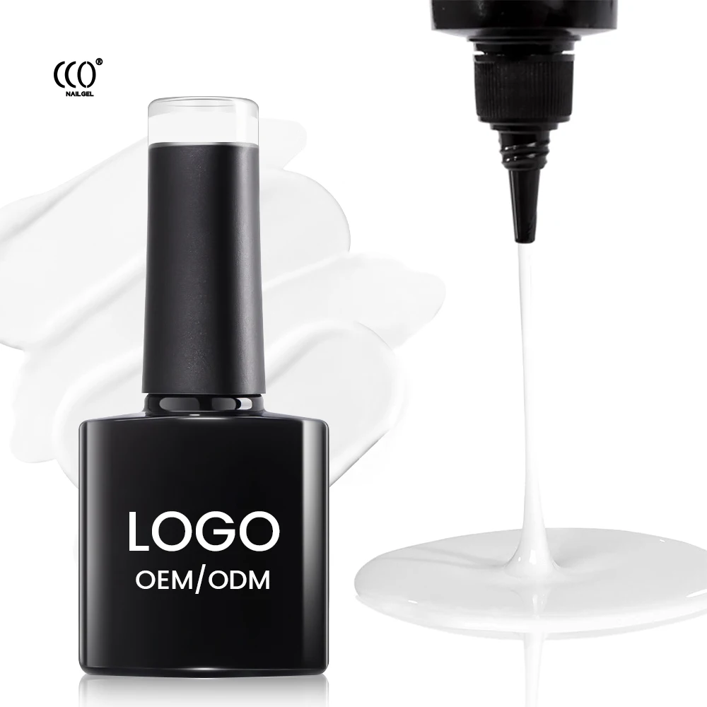 Hot White especially Gel Polish Private Label Free Sample 10 ml White Gel Polish